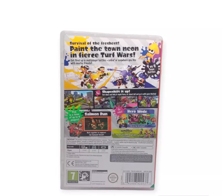 SPLATOON 2 NINTENDO SWITCH