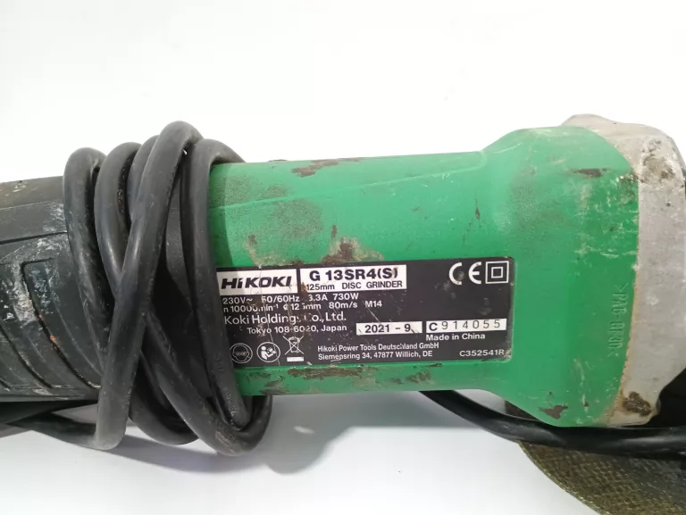 SZLIFIERKA KĄTOWA HIKOKI G13SR4(S)