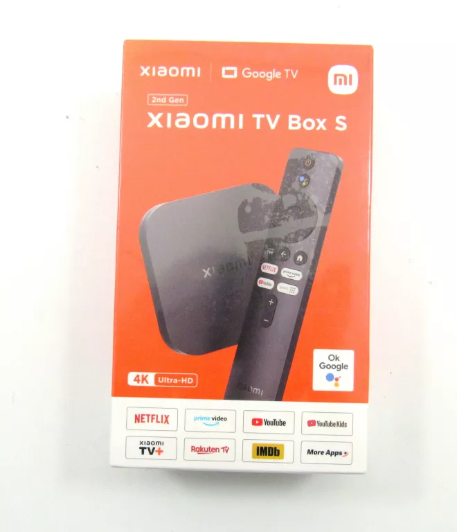 ODTWARZACZ MULTIMEDIALNY XIAOMI TV BOX S (2ND GEN) 8 GB