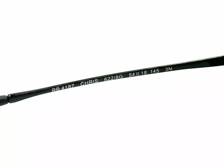 OKULARY PRZECIWSŁONECZNE RAY-BAN CHRIS RB4187 622/8G 54/18 145 3N #REPLIKA