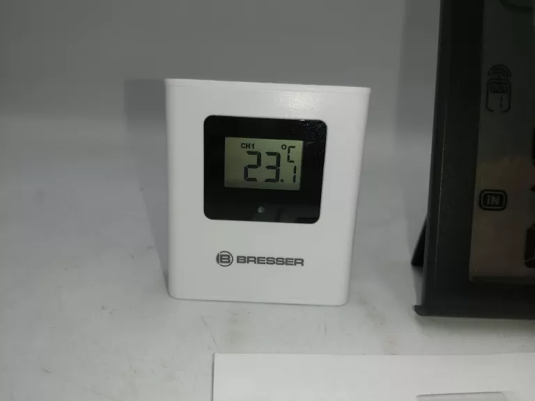 STACJA POGODY BRESSER 1599295 Z CZUJNIKIEM, SYGNAŁ RADIOWY DCF!