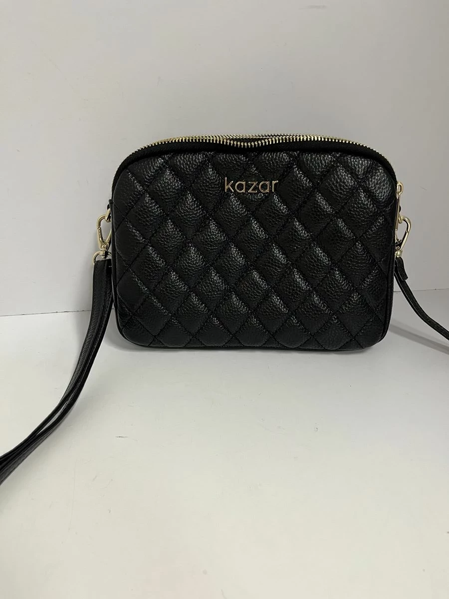 torebka-kazar-czarna-listonoszka-pikowana-skora-naturalna-stan-uzywany