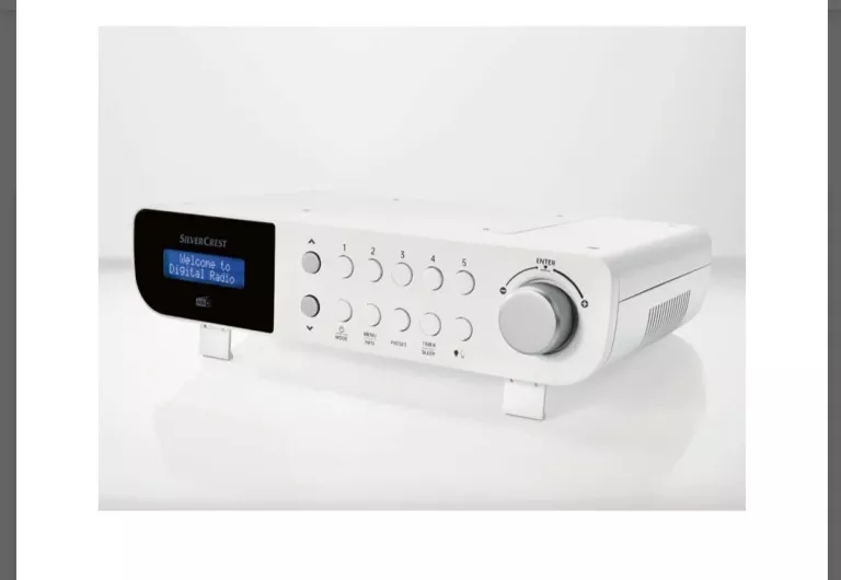 RADIO SIECIOWE DAB+, FM SILVERCREST SKR 3W D6 BIAŁE