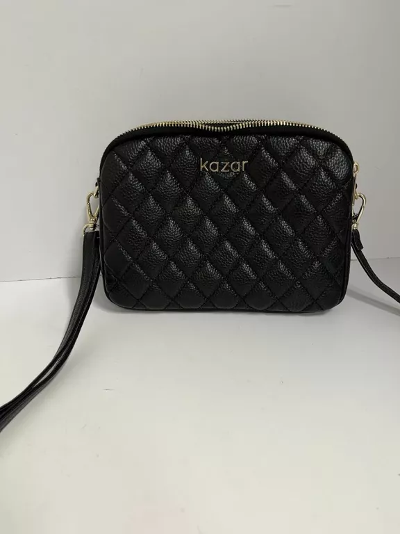 torebka-kazar-czarna-listonoszka-pikowana-skora-naturalna-stan-uzywany