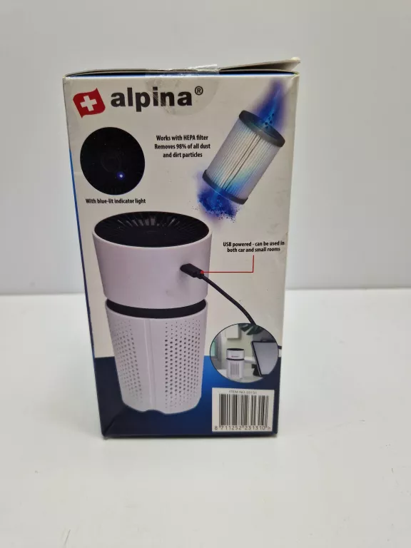 ALPINA OCZYSZCZACZ POWIETRZA USB