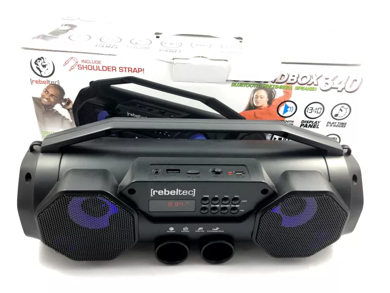 GŁOŚNIK REBELTEC BLUETOOTH SOUNDBOX 340
