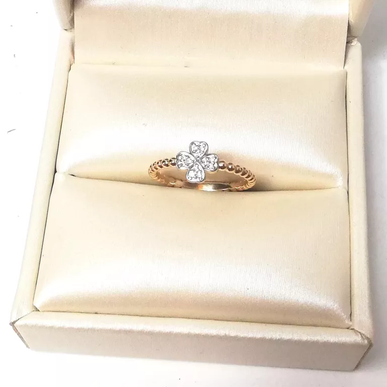 ZŁOTY PIERŚCIONEK KONICZYNKA 1,66GR 585 R12 J