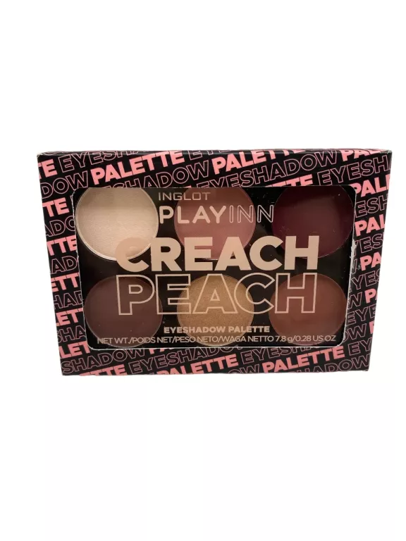 INGLOT PALETKA CIENI DO POWIEK CREACH PEACH