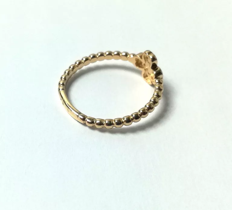 ZŁOTY PIERŚCIONEK KONICZYNKA 1,66GR 585 R12 J