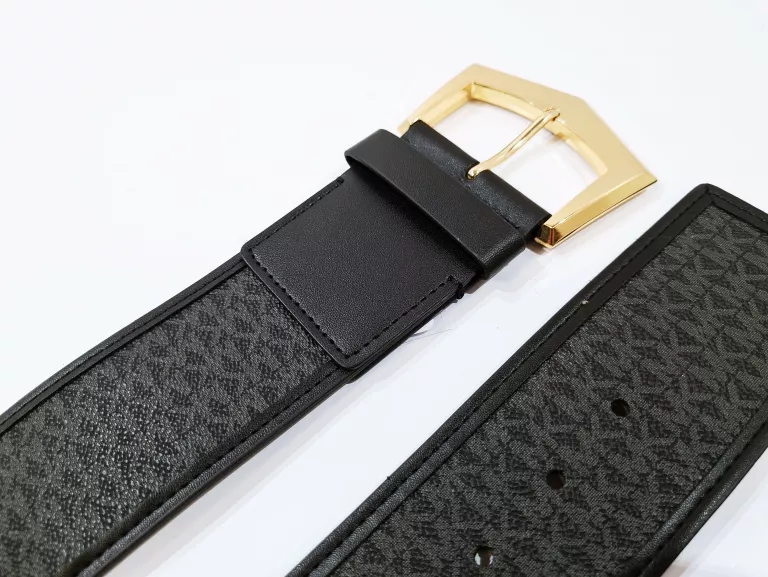 PASEK MICHAEL KORS LOGO GUMA SZEROKA ROZM L