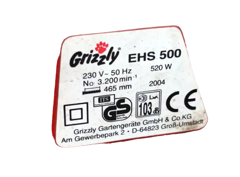 NOŻYCE DO ŻYWOPŁOTU GRIZZLY EHS 500