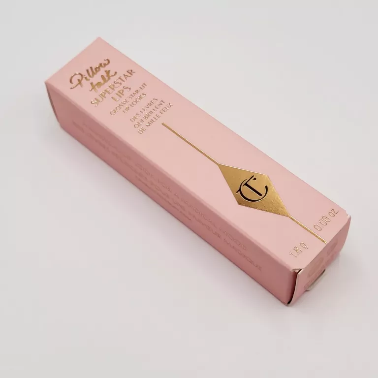 CHARLOTTE TILBURY SUPERSTAR LIPS - PILLOW TALK BŁYSZCZĄCA POMADKA 1.8G