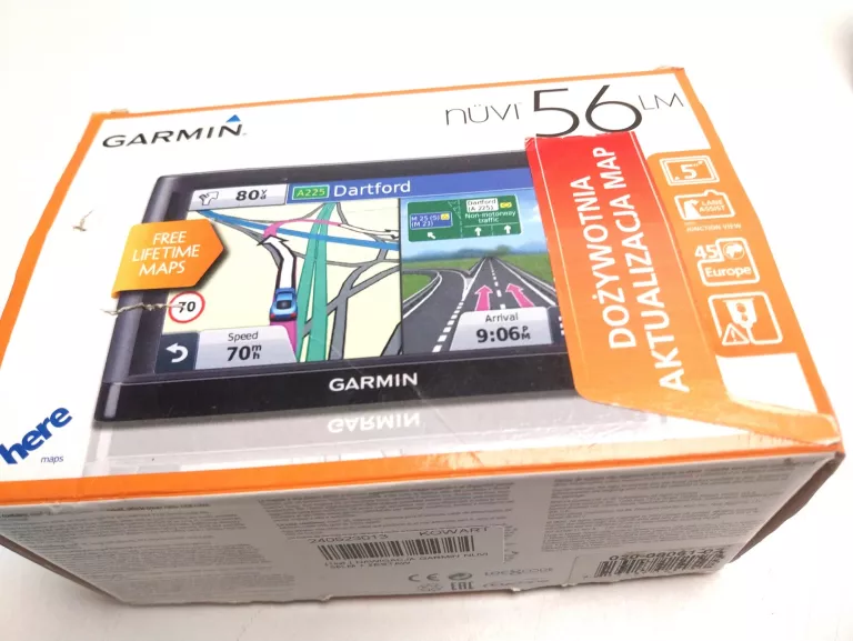 NAWIGACJA GARMIN NUVI 56LM EUROPA 45 + ZESTAW