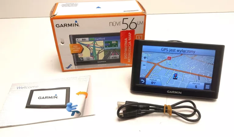 NAWIGACJA GARMIN NUVI 56LM EUROPA 45 + ZESTAW