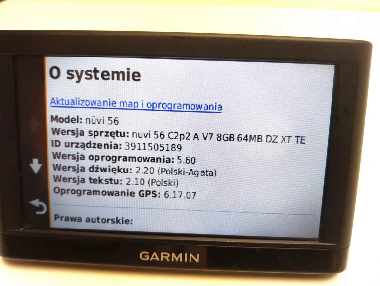 NAWIGACJA GARMIN NUVI 56LM EUROPA 45 + ZESTAW