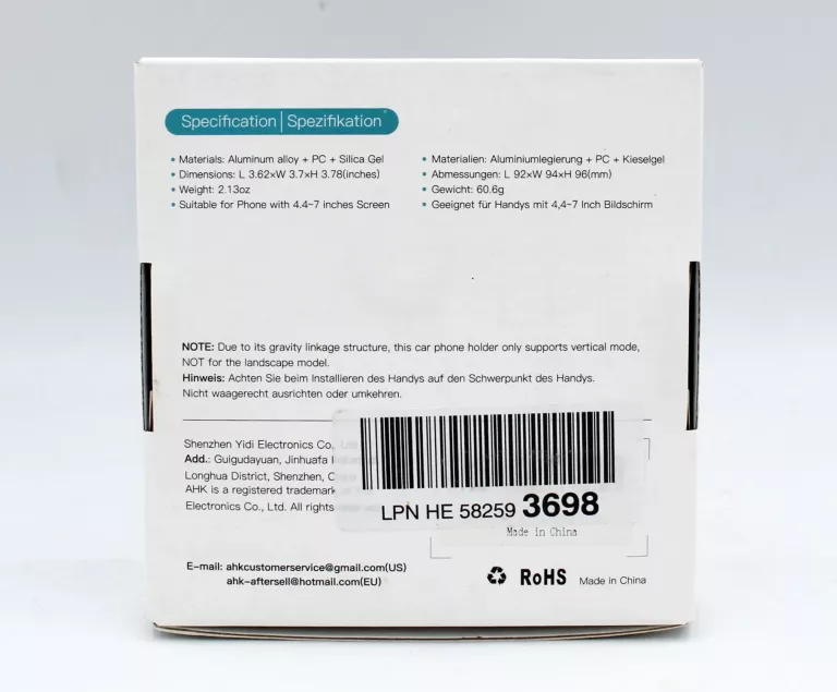 uchwyt-samochodowy-ahk-na-telefon-stan-powystawowy