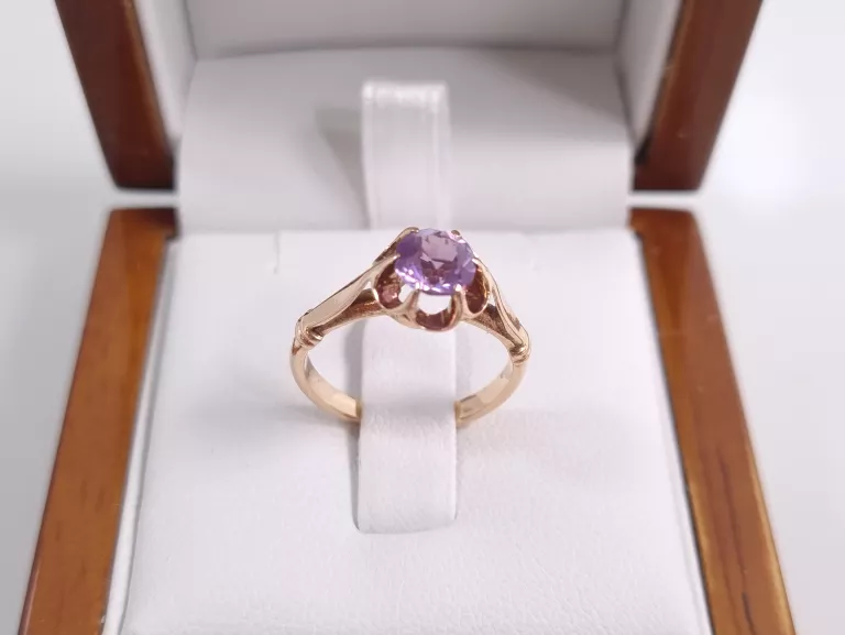 zloty-pierscionek-synt-ametyst-583-275g-r10-waga-210
