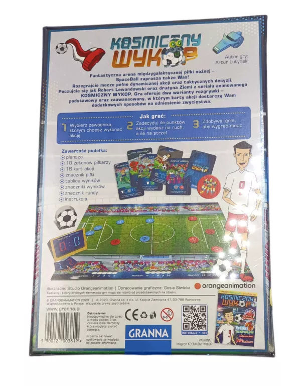 GRA PLANSZOWA KOSMICZNY WYKOP