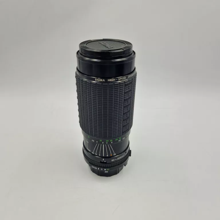 OBIEKTYW SIGMA HIGH-SPEED ZOOM MC 1:3,5-4 80MM - 200MM