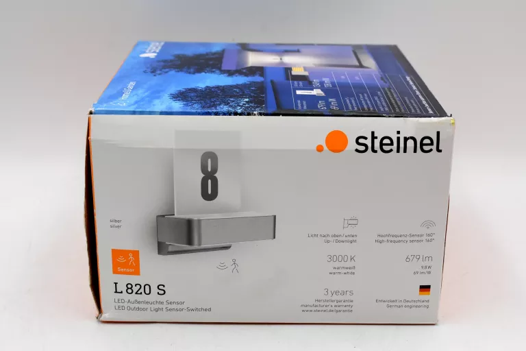 LAMPA ELEWACYJNA STEINEL 612 LM ZASILANIE SIECIOWE