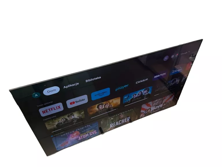 TELEWIZOR QLED TCL 65C735 65" 4K UHD CZARNY