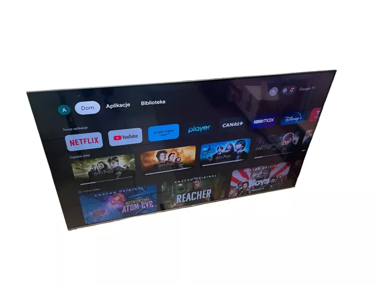 TELEWIZOR QLED TCL 65C735 65" 4K UHD CZARNY
