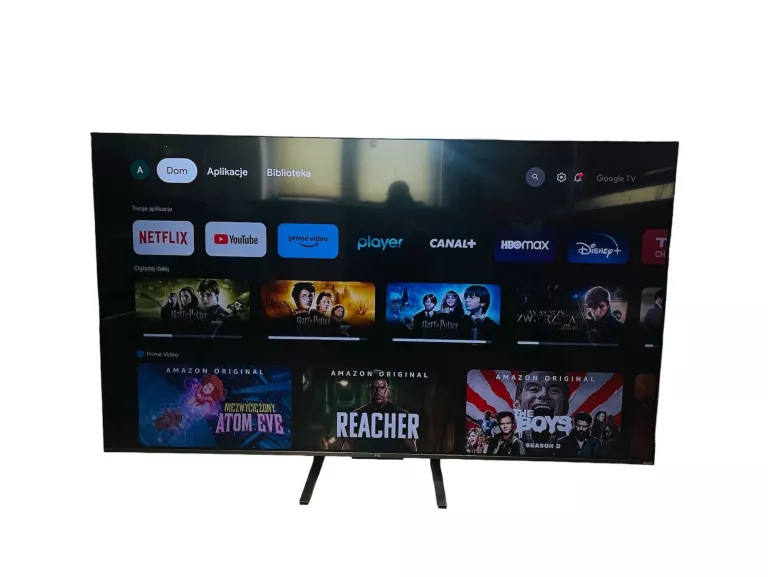 TELEWIZOR QLED TCL 65C735 65" 4K UHD CZARNY