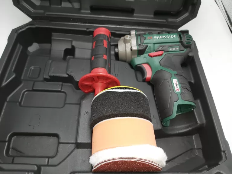 POLERKA AKUMULATOROWA PARKSIDE 12V PAAP 12 D4 KOMPLET