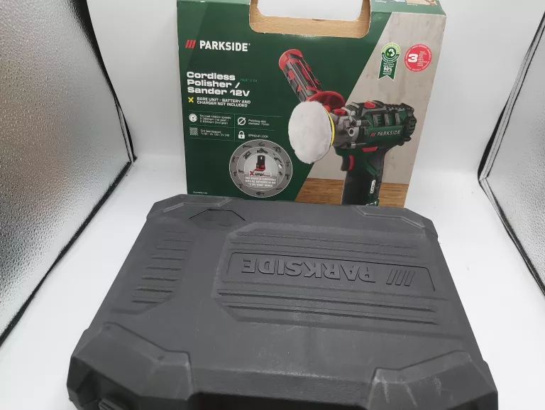 POLERKA AKUMULATOROWA PARKSIDE 12V PAAP 12 D4 KOMPLET