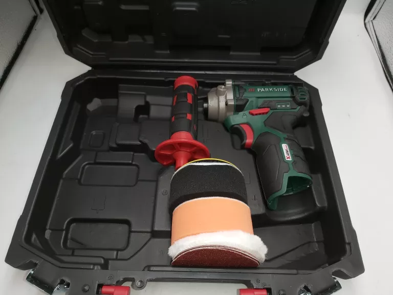 POLERKA AKUMULATOROWA PARKSIDE 12V PAAP 12 D4 KOMPLET