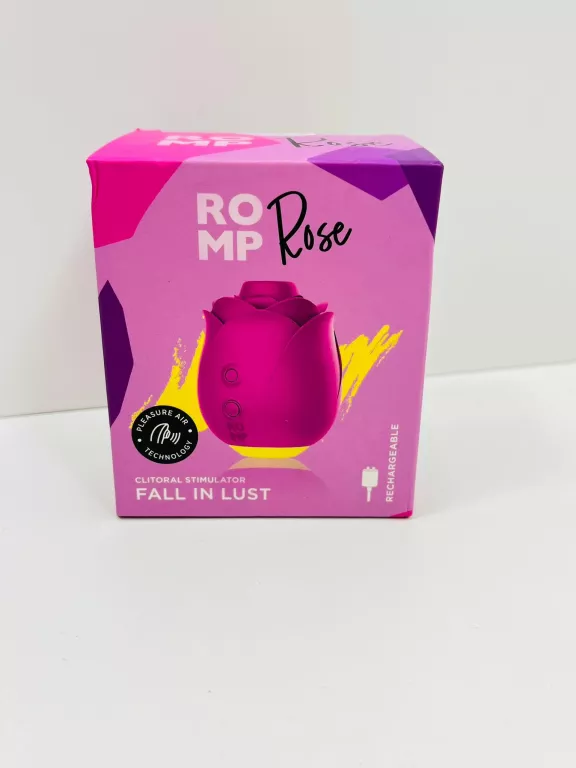 ROMP ROSE WIBRATOR SSĄCY W KSZTAŁCIE RÓŻY