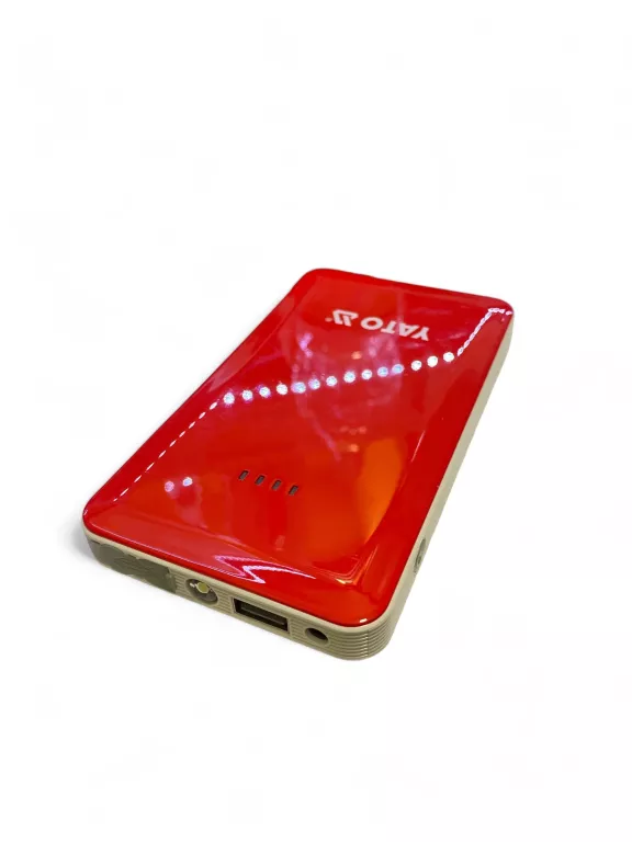 POWERBANK DO SAAMOCHODU YATO 7500 MAH CZERWONY KOMPLET
