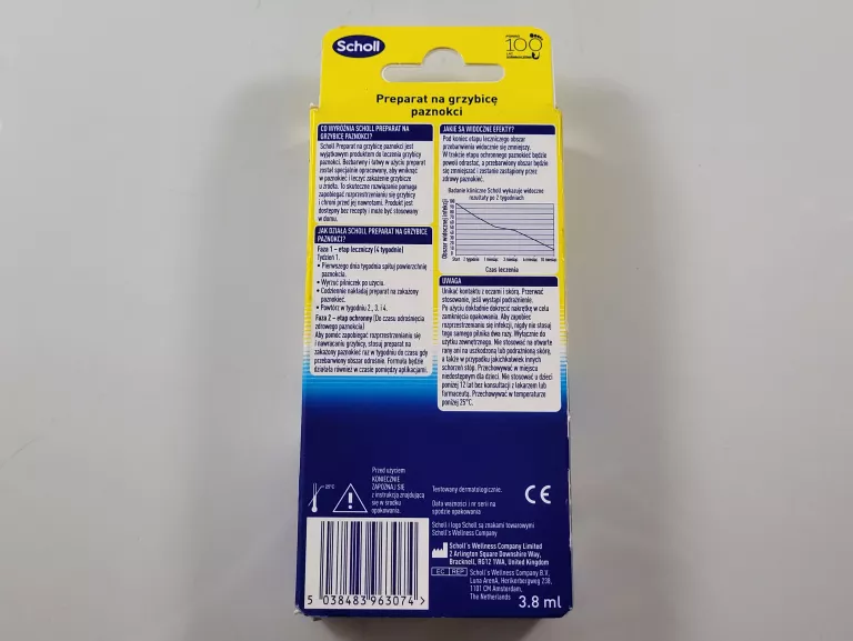 SCHOLL PREPARAT NA GRZYBICĘ PAZNOKCI SZYBKI I SKUTECZNY + PILNICZKI