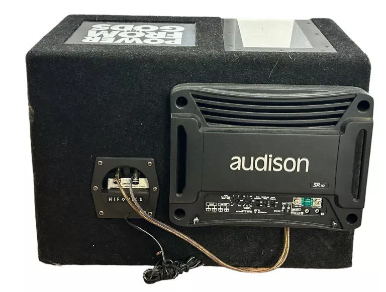 GŁOŚNIK HIFONICS AD ZR10BPI + WZMACNIACZ AUDISON SR1D