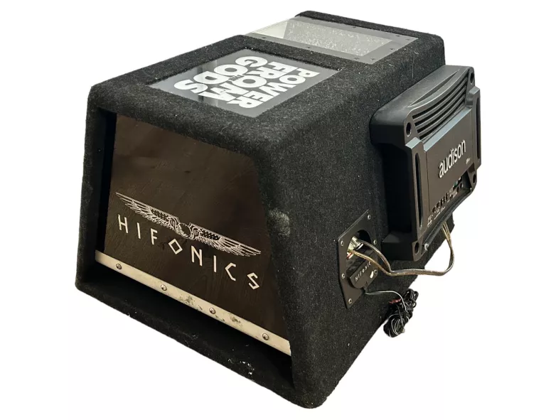 GŁOŚNIK HIFONICS AD ZR10BPI + WZMACNIACZ AUDISON SR1D