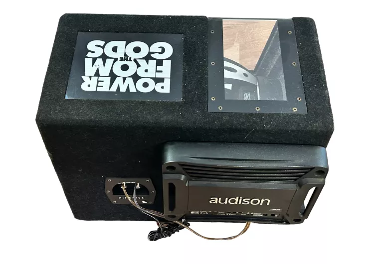 GŁOŚNIK HIFONICS AD ZR10BPI + WZMACNIACZ AUDISON SR1D