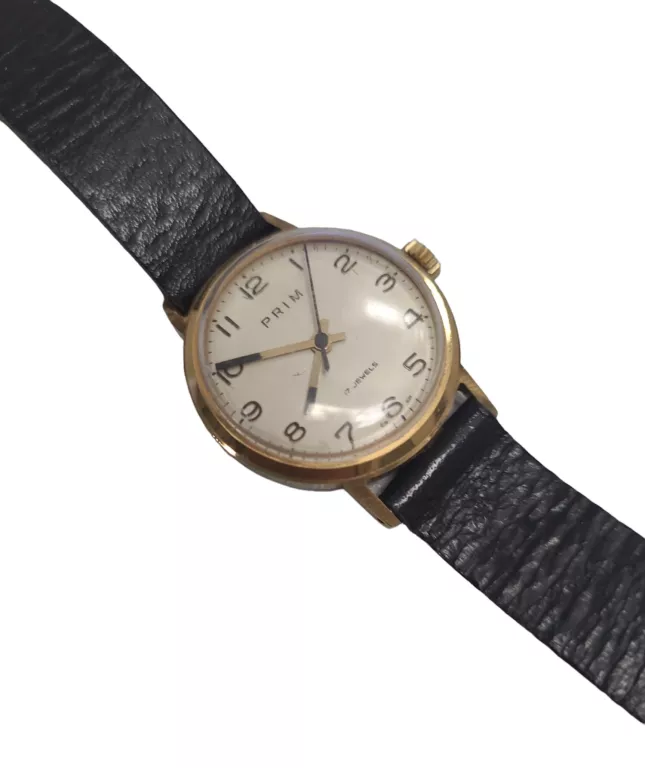 ZEGAREK MECHANICZNY CZESKI PRIM 17 JEWELS