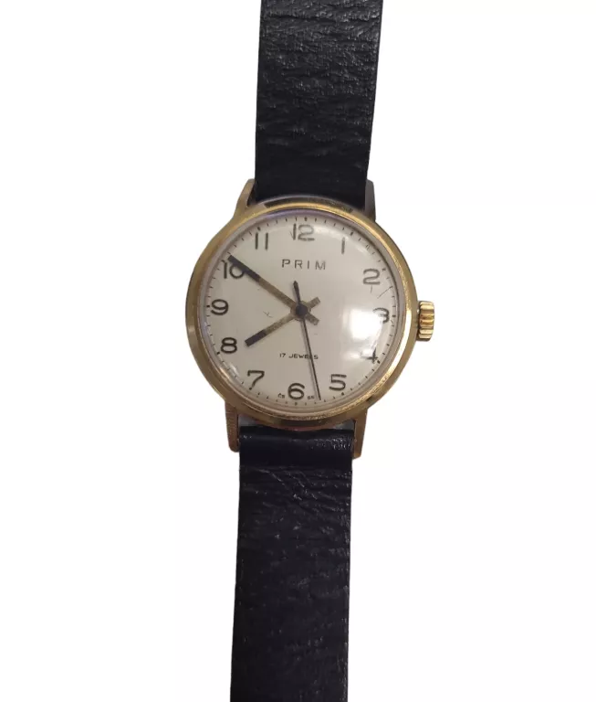 ZEGAREK MECHANICZNY CZESKI PRIM 17 JEWELS
