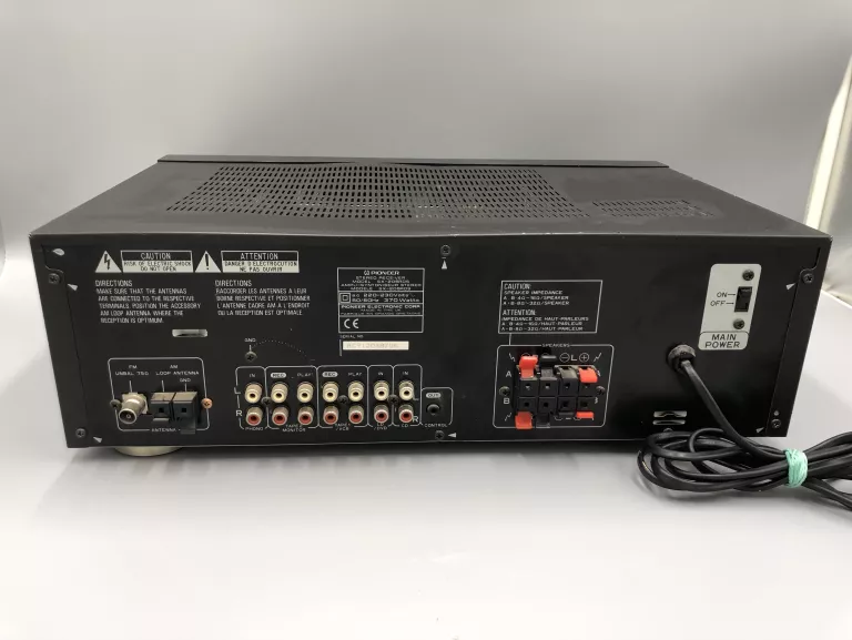 WZMACNIACZ AMPLITUNER PIONEER SX-205RDS CZARNY STAN DOBRY
