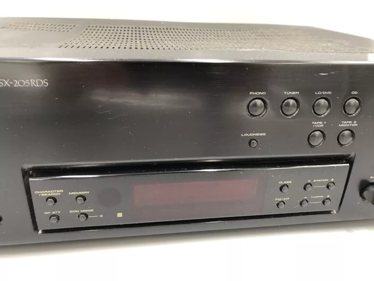 WZMACNIACZ AMPLITUNER PIONEER SX-205RDS CZARNY STAN DOBRY