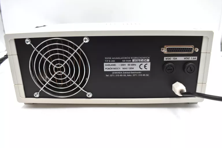 MIKROPROCESOROWY TESTER AKUMULATORÓW LEWANDA B200