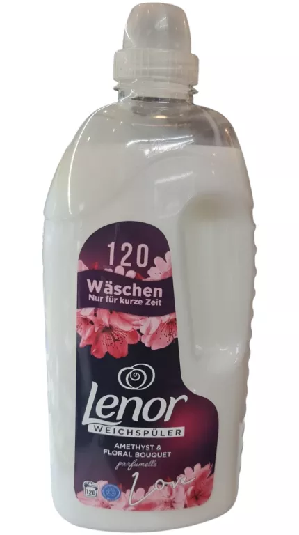 PŁYN DO PŁUKANIA LENOR 120 PRAŃ AMETHYST & FLORAL BOUQUET 3L