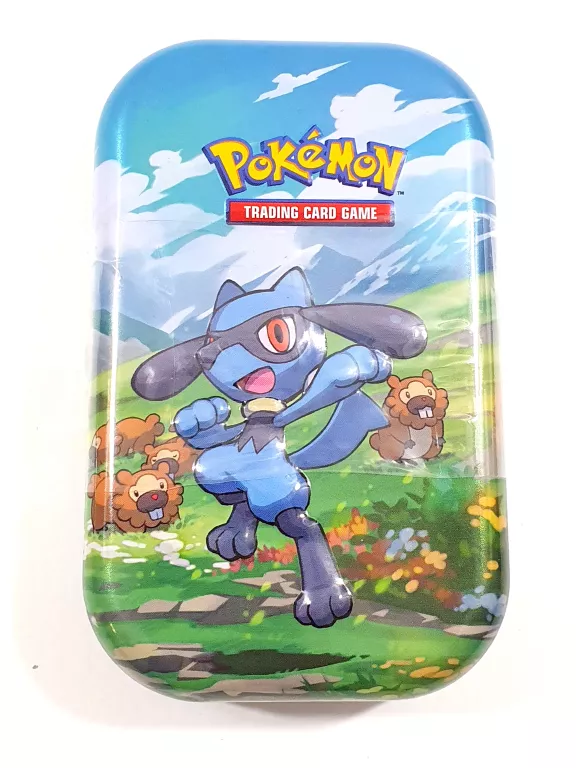 ZESTAW POKÉMON TCG: SINNOH STARS MINI TIN TURTWIG METALOWA PUSZKA KARTY