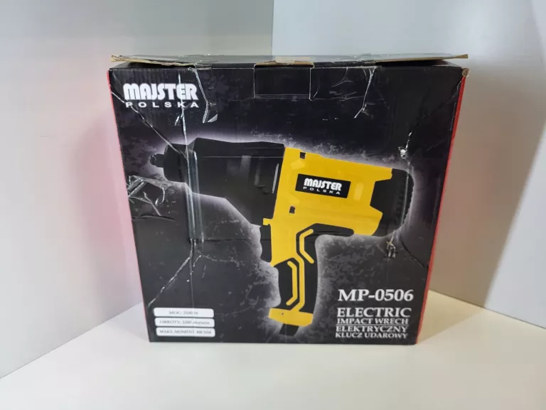 KLUCZ UDAROWY MAJSTER POLSKA MP-0506 2100W ELEKTRYCZNY DO KÓŁ