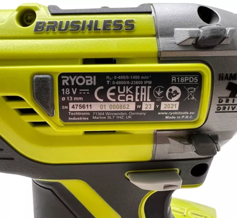 WIERTARKO-WKRĘTARKA RYOBI R18PD5-0 18V