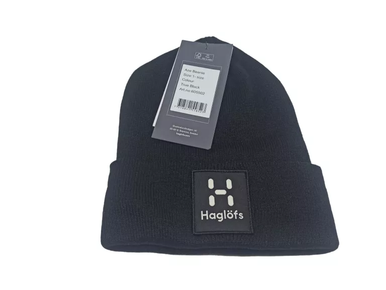 CZAPKA HAGLOFS AZE BEANIE - CZARNA