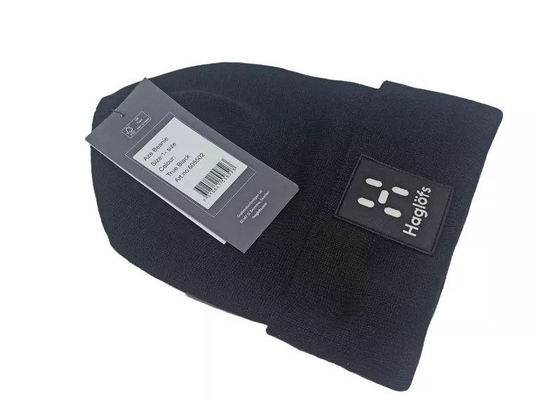 CZAPKA HAGLOFS AZE BEANIE - CZARNA