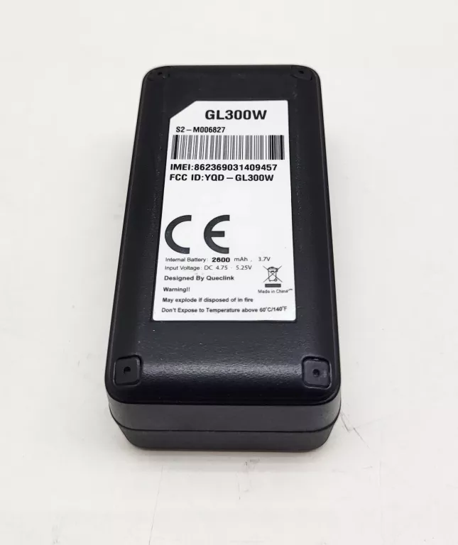 LOKALIZATOR GPS QUELINK GL300 S2-W1158. 1300MAH