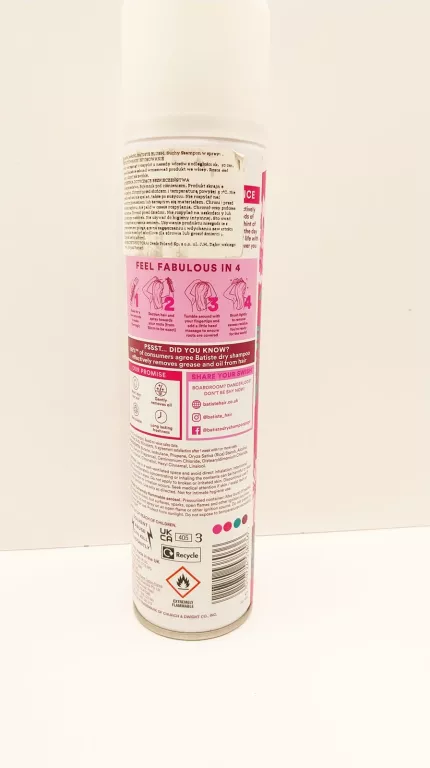 BATISTE BLUSH 200 ML SUCHY SZAMPON DO WŁOSÓW