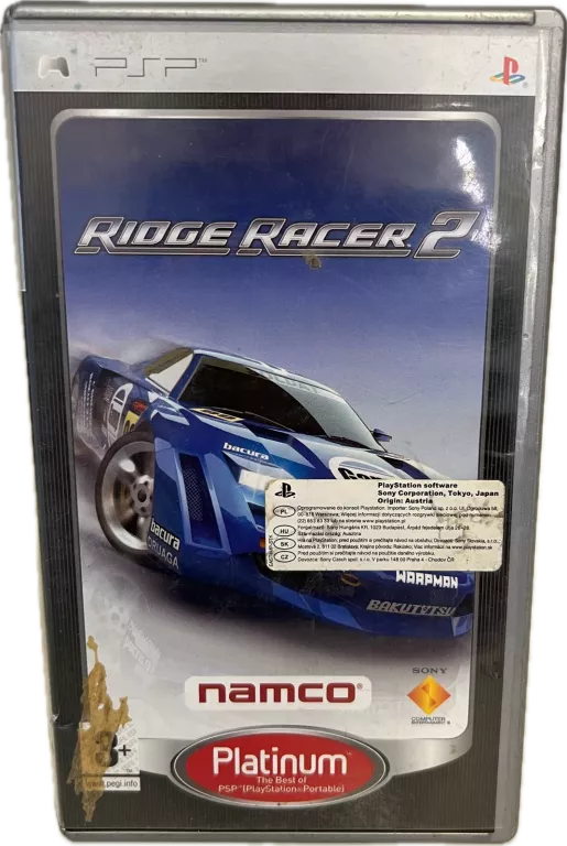 GRA NA KONSOLE PSP RIDGE RACER 2